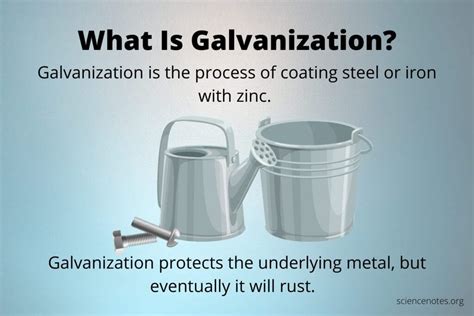 what is galvanizing in chemistry